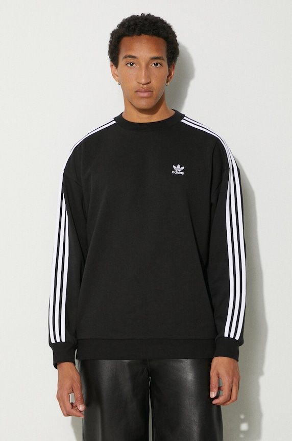 adidas Originals sweatshirt Adicolor Oversized Crew IZ1829 black