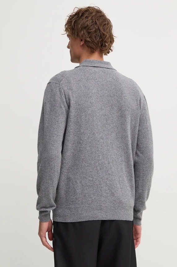 Odzież United Colors of Benetton sweter wełniany 1002U301C szary