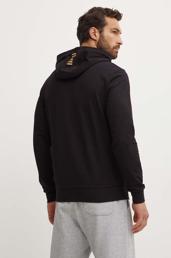 Abbigliamento EA7 Emporio Armani felpa in cotone PJVRZ.8NPM32.0208 nero