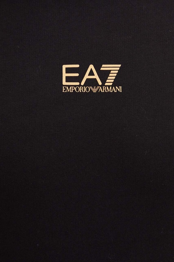 Pamučna dukserica EA7 Emporio Armani PJVRZ.8NPM32.0208 crna