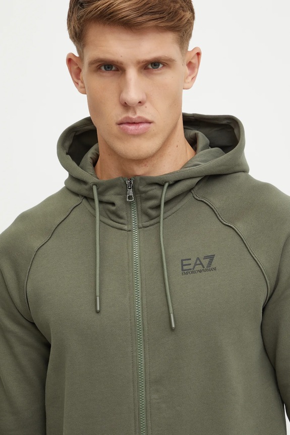 EA7 Emporio Armani felpa verde PJ07Z.8NPM22.1846
