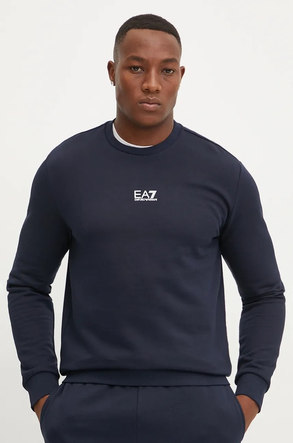 Mikina EA7 Emporio Armani tmavomodrá PJVTZ.8NPM34.1562