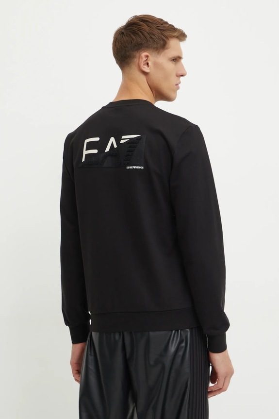 Дрехи Памучен суичър EA7 Emporio Armani AF11971.7M000003.UC001 черен