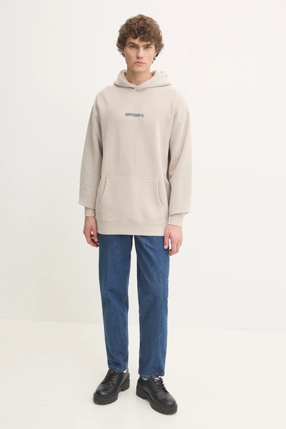 Mikina Superdry M2013727A.7MO béžová AW24