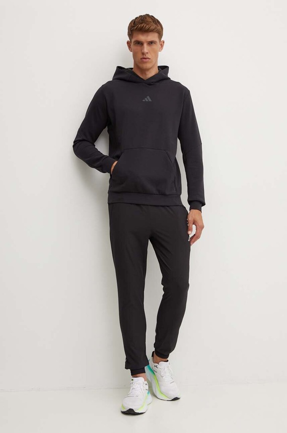 adidas Performance hanorac de antrenament Designed for Training IY1119 negru AW24