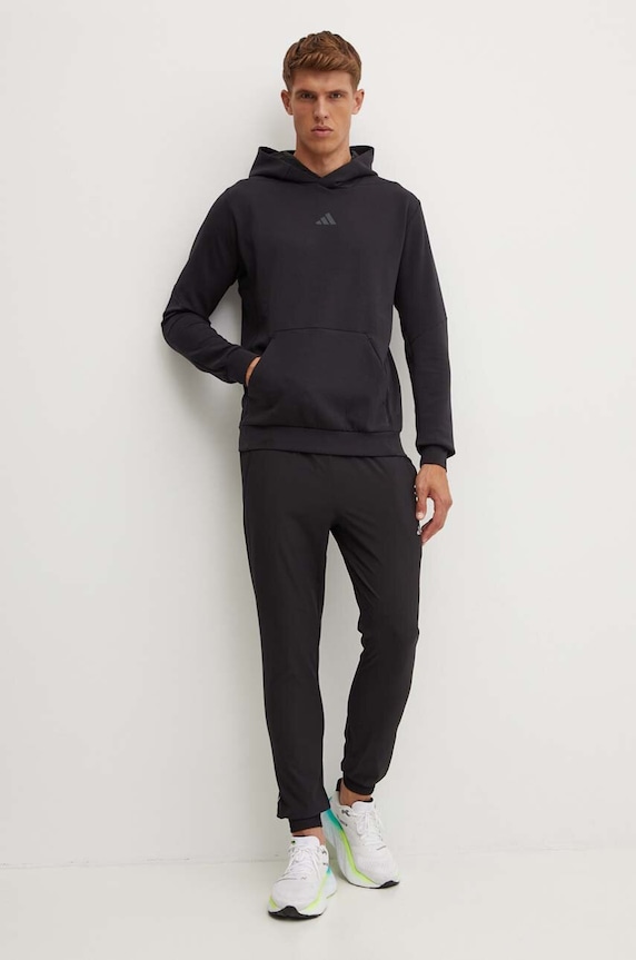 adidas Performance hanorac de antrenament Designed for Training IY1119 negru AW24