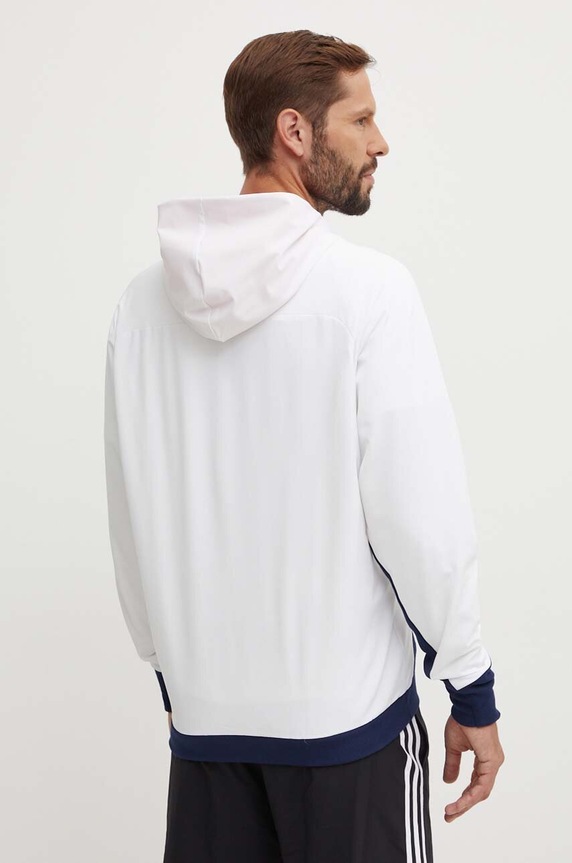 Ruházat adidas Performance rövid kabát Polska JF6676 fehér