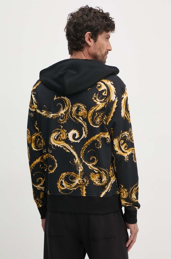 Oblečení Bavlněná mikina Versace Jeans Couture 77GAI3Z1.FS161 černá
