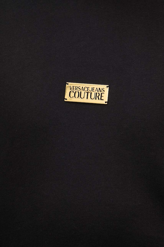 Bavlněná mikina Versace Jeans Couture 77GAIT08.CF00T černá