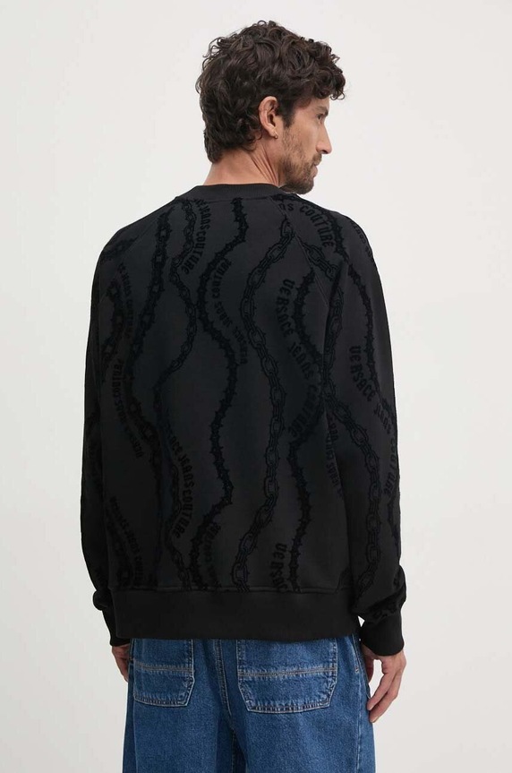 Oblečení Bavlněná mikina Versace Jeans Couture 77GAI3X0.FS176 černá