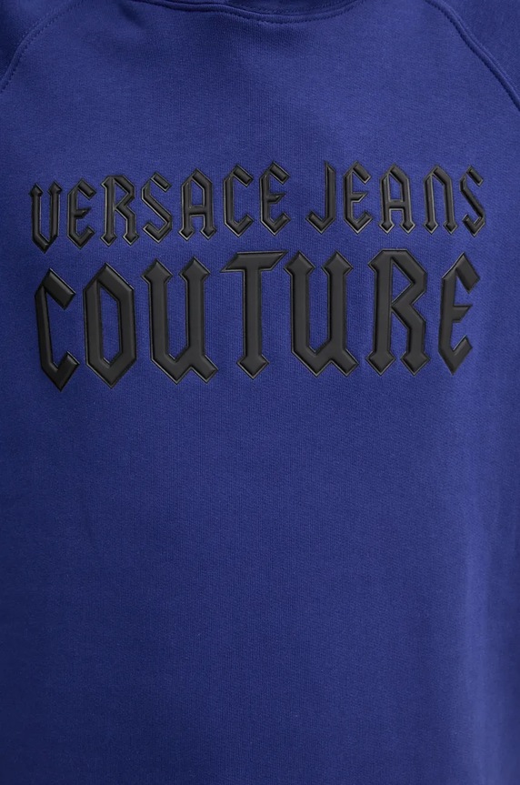 Versace Jeans Couture bluza bawełniana 77GAIL02.CF02L granatowy