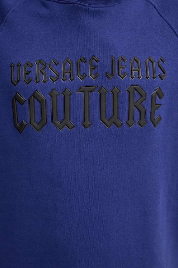 Versace Jeans Couture bluza bawełniana 77GAIL02.CF02L granatowy