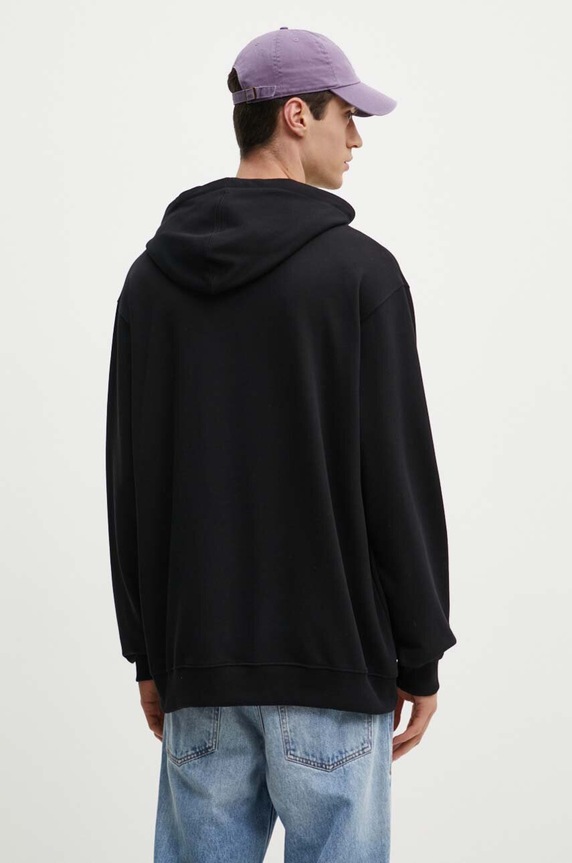 Îmbrăcăminte Vans hanorac de bumbac VN000JE6BLK1 negru