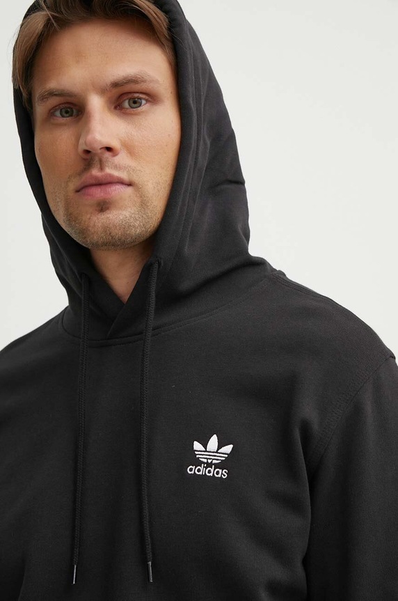 Bavlněná mikina adidas Originals černá IW5789