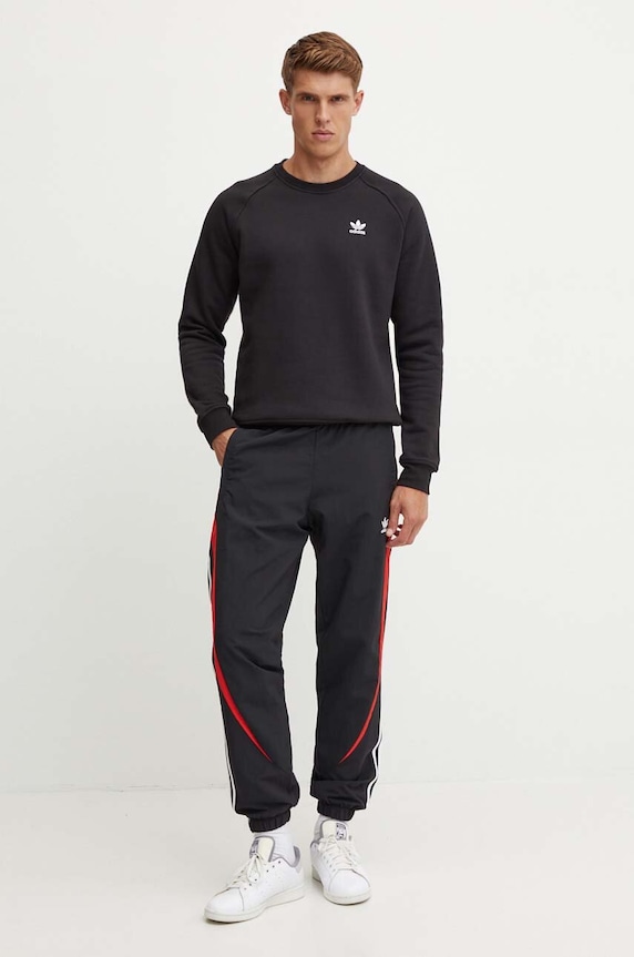 Mikina adidas Originals Essential IY4932 čierna AW24