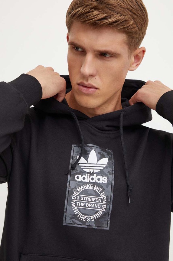 Mikina adidas Originals černá IZ2513