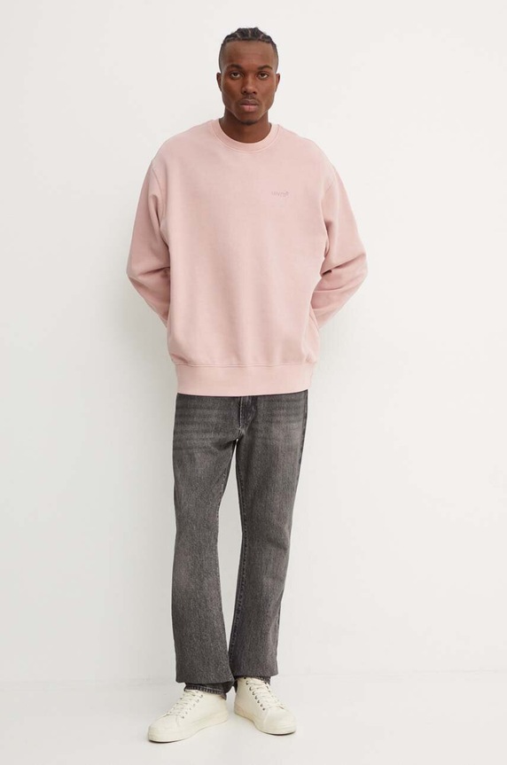 Mikina Levi's A9244 růžová AW25