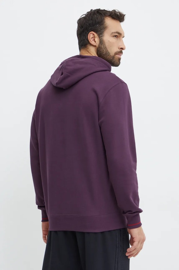 Ruházat Puma pamut melegítőfelső Classics Play Paris Hoodie 626766 lila