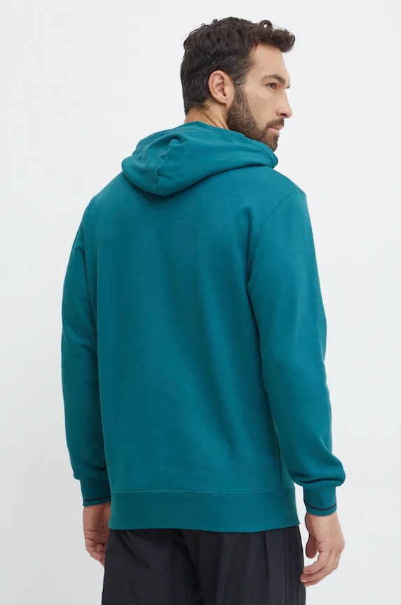 Oblečenie Bavlnená mikina Puma Classics Play Paris Hoodie 626766 tyrkysová