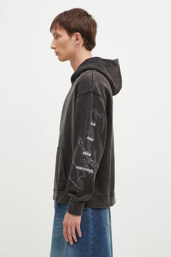 Бавовняна кофта Puma UNTERGRUND 626664 чорний AW24