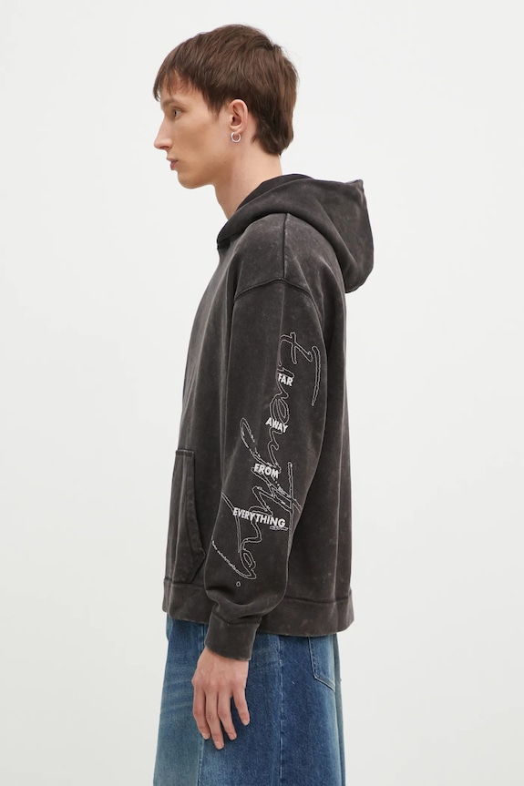 Бавовняна кофта Puma UNTERGRUND 626664 чорний AW24