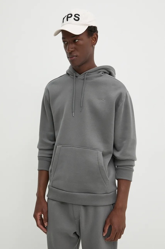 Hollister Co. bluza z kapturem szary KI322.4143.120
