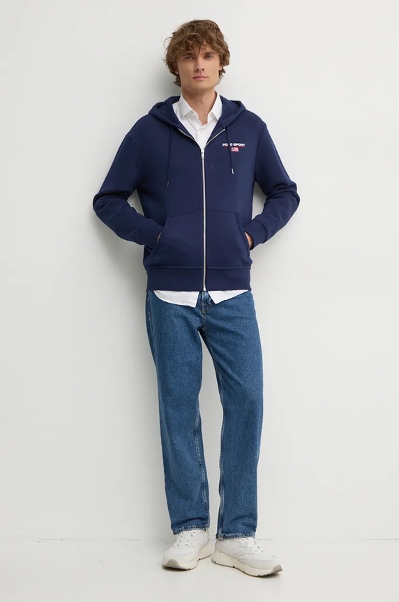 Mikina Polo Ralph Lauren 710949931 námořnická modř NC24