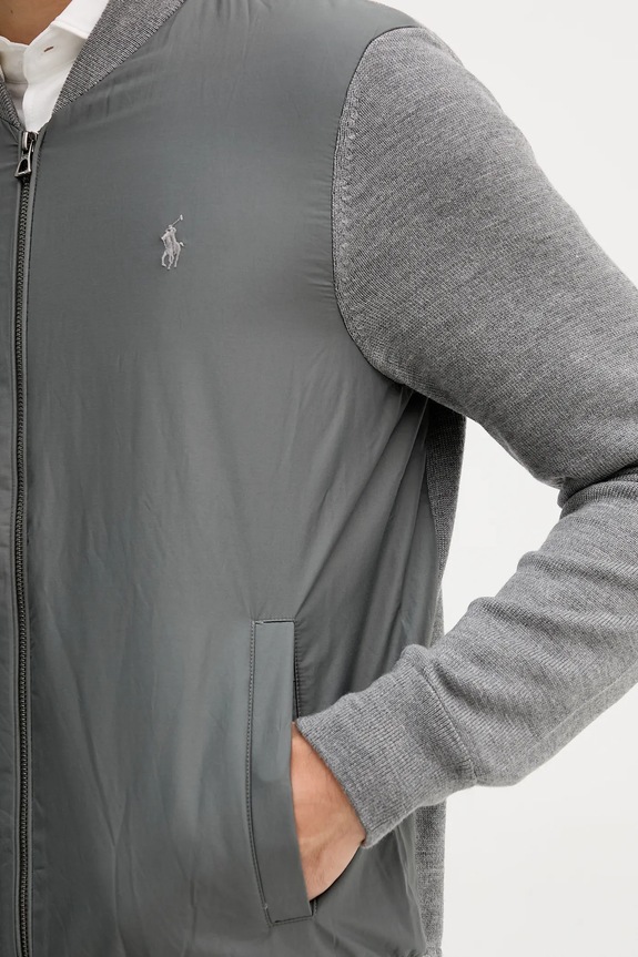 Polo Ralph Lauren pulóver gyapjú keverékből 710951113 szürke