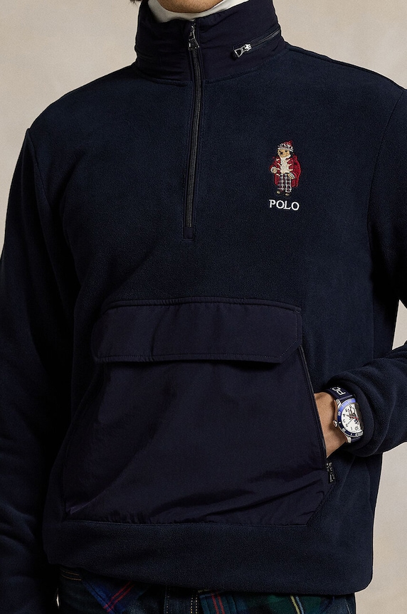 Oblečení Mikina Polo Ralph Lauren 710951649 námořnická modř