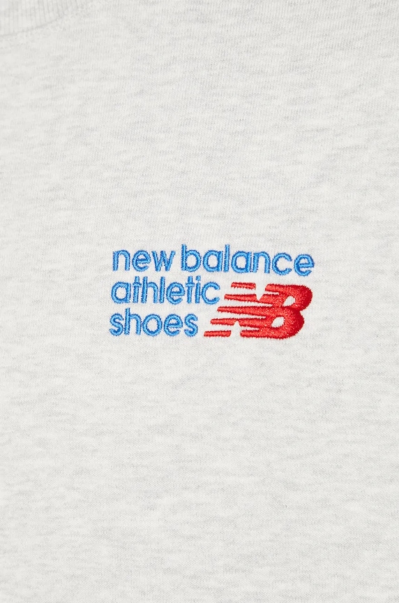 New Balance cotton sweatshirt Athletics Premium Logo Crew MT41547AHH