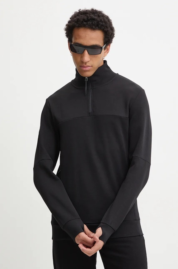 Mikina Superdry bez kapucne čierna M2013961A.02A