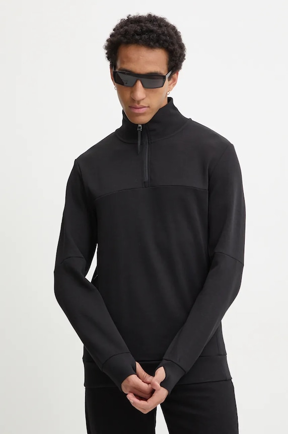 Mikina Superdry bez kapucne čierna M2013961A.02A