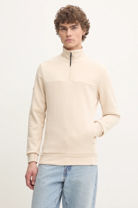 Mikina Superdry bez kapucne béžová M2013961A.1YP