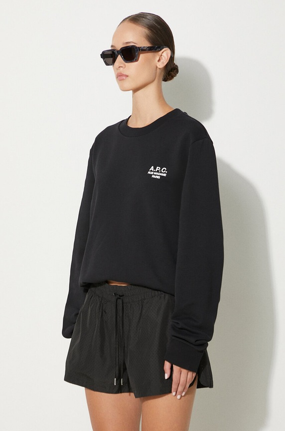 Кофта A.P.C. standard rue madame GOTS чорний COHBV.M27913