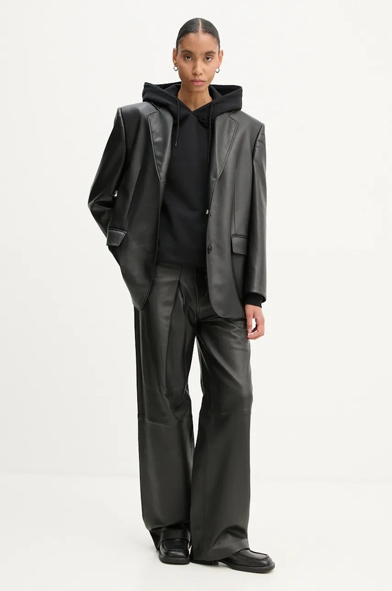 A.P.C. bluza hoodie standard rue madame GOTS COHBV.M27914 negru SS25