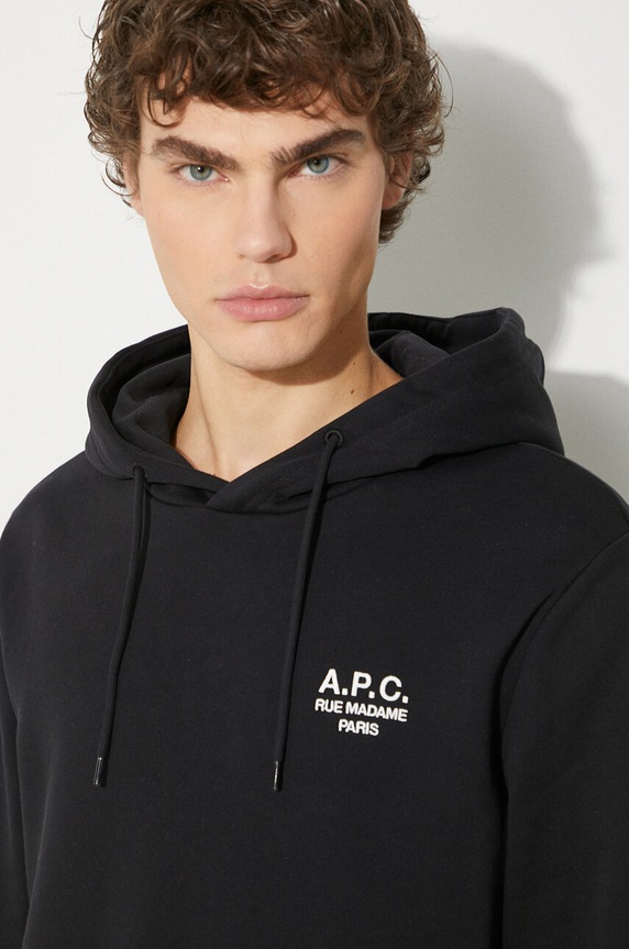 A.P.C. sweatshirt hoodie standard rue madame GOTS COHBV.M27914