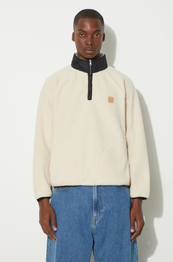 A.P.C. fleece sweatshirt sweat island fleece beige PSAIF.M27845