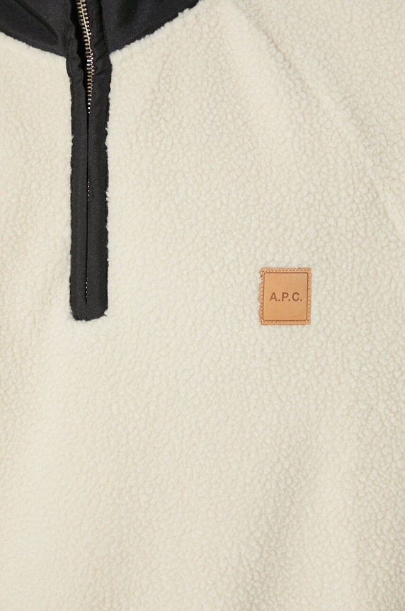 A.P.C. fleece sweatshirt sweat island PSAIF.M27845