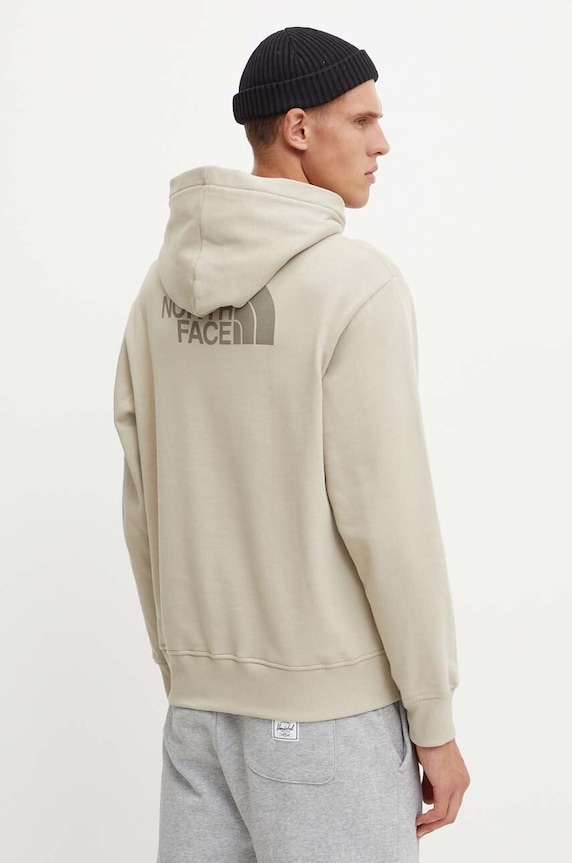 Oblečenie Bavlnená mikina The North Face Natural Dye Hoodie NF0A89CV9OX1 béžová
