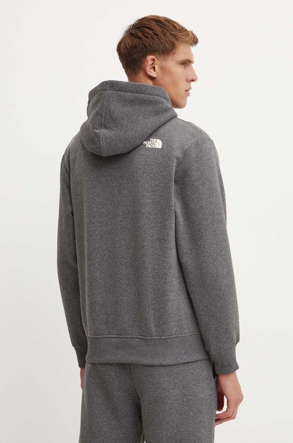 Oblečenie Mikina The North Face Hoodie Varsity Graphic NF0A89DJDYY1 sivá