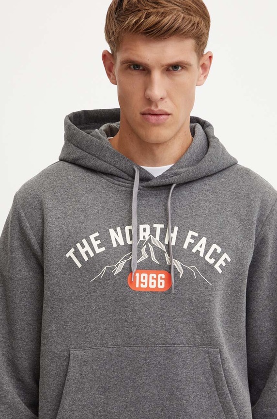 Mikina The North Face Hoodie Varsity Graphic sivá NF0A89DJDYY1