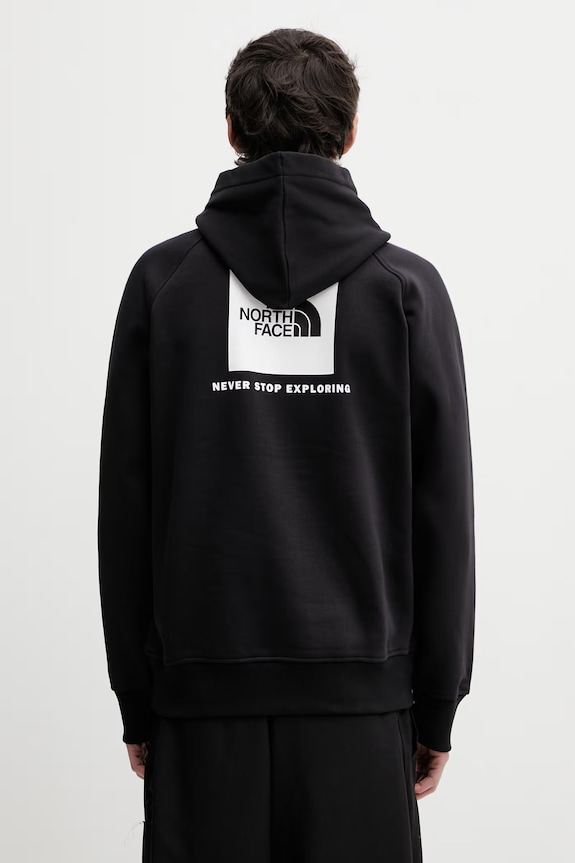 Дрехи Суичър The North Face Raglan Redbox Hoodie NF0A89F9KY41 черен