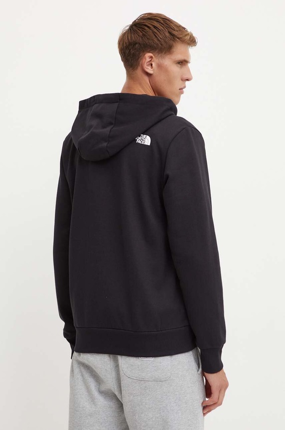 Oblečenie Mikina The North Face Simple Dome Full Zip Hoodie NF0A89FDJK31 čierna