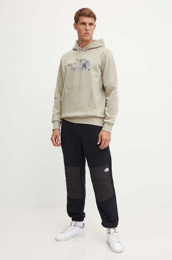 Μπλούζα The North Face Easy Hoodie Infill NF0A8A3U9IT1 μπεζ AW24
