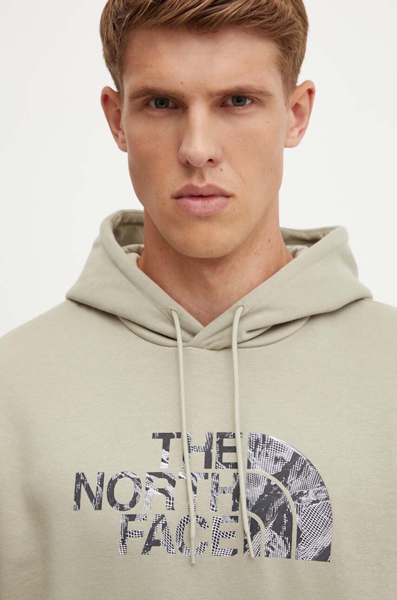 Μπλούζα The North Face Easy Hoodie Infill μπεζ NF0A8A3U9IT1