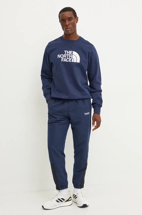 The North Face felpa Drew Peak NF0A89EK8K21 blu navy AW25