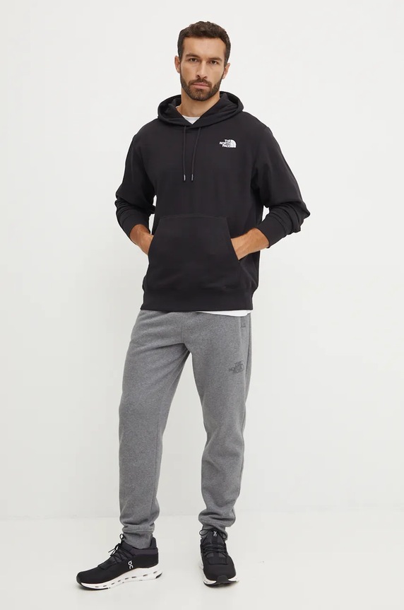 The North Face bluza Essential Hoodie NF0A89ESJK31 czarny SS26