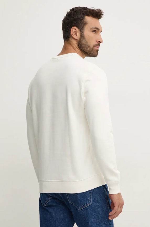 Odzież Pepe Jeans bluza bawełniana NEW JOE CREW PM582715 biały