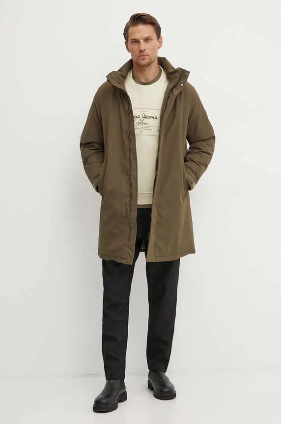 Bavlnená mikina Pepe Jeans SIMON PM582721 béžová AW24
