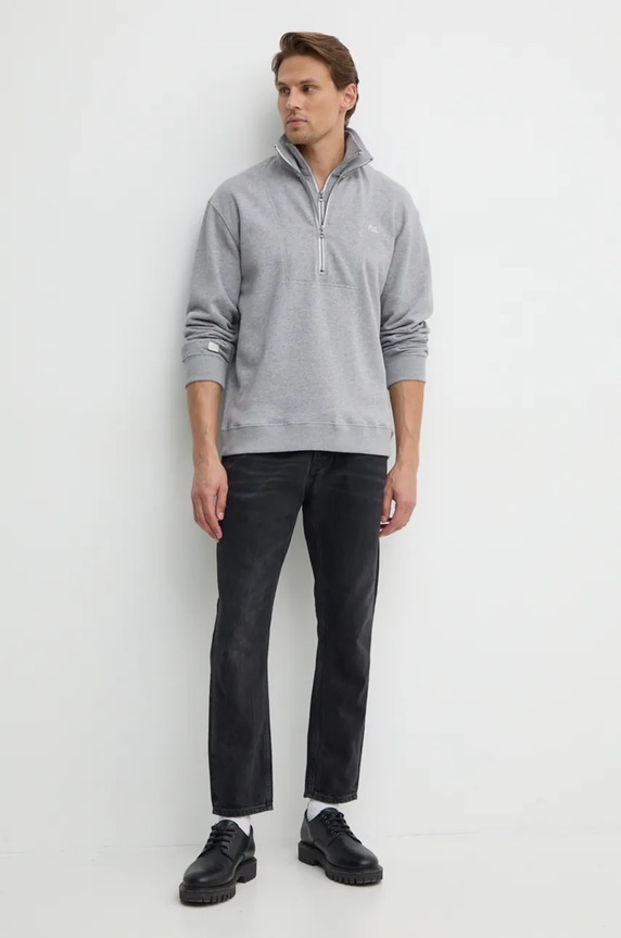 Pamučna dukserica Pepe Jeans SOLOMON PM582722 siva AW24